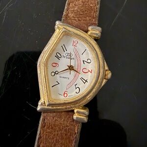 Vintage Triumph Asymmetrical Watch Quartz
